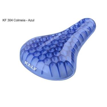 Imagem de Selim Bike Mirim Infantil Colméia Kalf Cores Aro 12 16 20, Azul