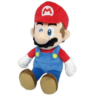 Imagem de Pelúcia de pelúcia Nintendo Super Mario Mario Médio 14 cm