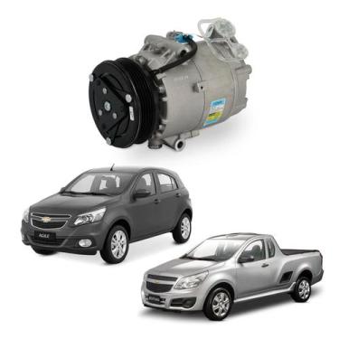 Imagem de Compressor De Ar Condicionado Gm Montana 1.4 2011 A 2022 - DELPHI