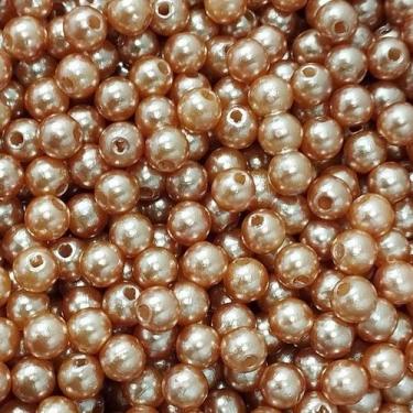 Imagem de PÉROLA DE ABS LISA Nº 06 20G PEROLA 6 MM - LADEIRA BIJUTERIAS, COBRE E