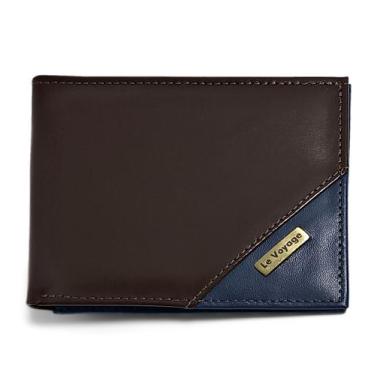 Imagem de Carteira De Couro Masculina Slim Porta Cartões Habilitação - Le Voyage