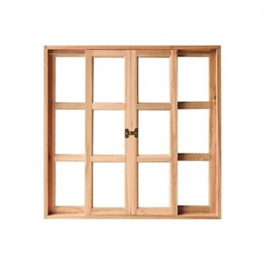 Imagem de Janela Sem Veneziana Eucalipto 100X100cm Sertanense