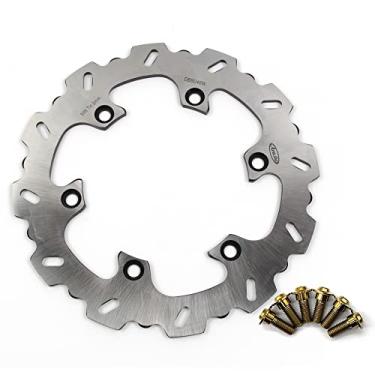 Imagem de Arashi Rotor de disco de freio traseiro com parafusos de montagem para Suzuki Hayabusa GSX1300R GSXR 1300 2008-2020 ABS 13-20, GSX B-KING 1300 2008-2010 ABS, acessórios de substituição de motocicleta