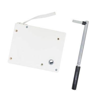 Imagem de DimyFew Organizador de cinto para persianas, enrolador de janelas e faixa de 5 m com manivela para persianas externas, persianas, residências