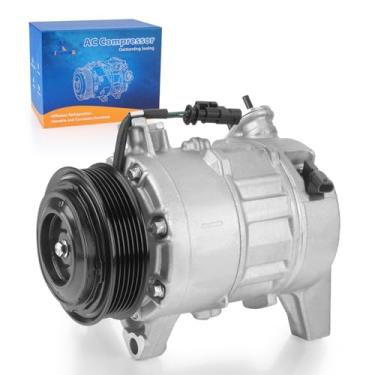 Imagem de Vinomkii Compressor de ar condicionado AC com embreagem para Chevrolet Traverse & Buick Enclave 3.6L 2013-2020, GMC Acadia 3.6L 2013-2017 Substituição 68322, 22931654, 23499392, 84199190, 84308622 9
