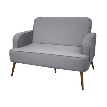 Imagem de Sofá Belize 2 Lugares - Cinza Chumbo