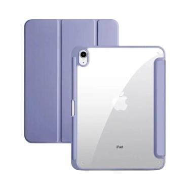 Imagem de Capa Inteligente Tri-Folding De Acrílico Transparente Para iPad 11ª Ge