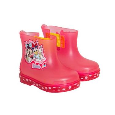 Imagem de Bota Infantil Galocha Grendene 22729, Rosa, Amarelo, 17