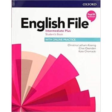 Imagem de English file 4th edition intermediate plus students book with online -