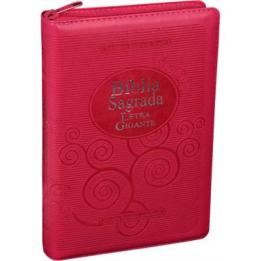 Imagem de Bíblia Letra Gigante Zíper Índice Lateral Almeida Atualizada