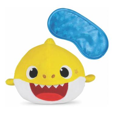 Imagem de Pelúcia Baby Shark Hora De Dormir Com Luz e Som - Sunny 2358