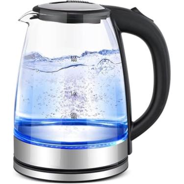 Imagem de Chaleira Elétrico Jarra 1.8L Café Chá Inox 110v Vidro - SELLNEEDS