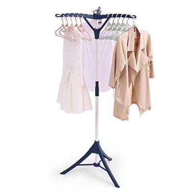 Imagem de A1DFDFGOQSFG Suporte dobrável para pendurar no chão para pendurar roupas, cabides de toalha, chapéu, prateleira de vestuário, multifuncional, escritório, casa, corredor, interior, economia de espaço