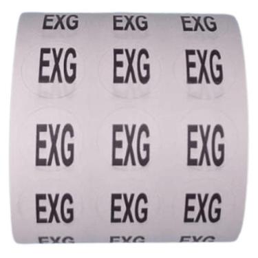 Imagem de Etiqueta Adesiva Tamanho EXG 1,3 cm Rolo C/1000 P/ Identificação Roupa