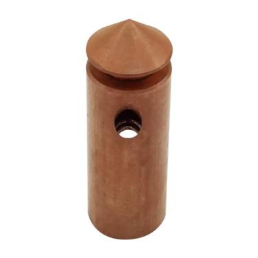 Imagem de Braçadeira de aterramento de cobre, conector de aterramento para hastes de aterramento para condutor e malha (cabeça de ponta oblíqua, 1)