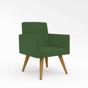 Imagem de Poltrona Decorativa - Escritório - Recepção - Verde Cor:verde