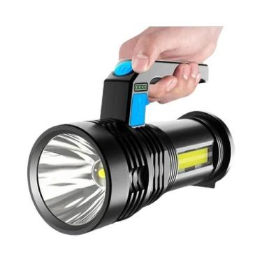 Imagem de Lanterna LED USB Recarregável À Prova d'Água 2KM, Tocha Portátil De Lo