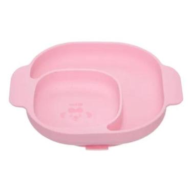 Imagem de Prato silicone com divisoria lilica ripilica - kouii