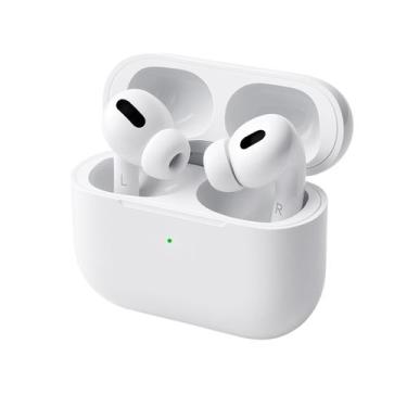 Imagem de Fones Bluetooth TWS Intra Auricular Sem Fio Branco com Case - MDM