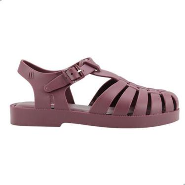 Imagem de Sandália Mini Melissa Possession Infantil Bordo Fosco, Ve, Bordo fosco