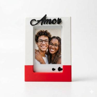 Imagem de Porta Retrato para Foto Instax Mini Dia dos Namorados - Allien3d