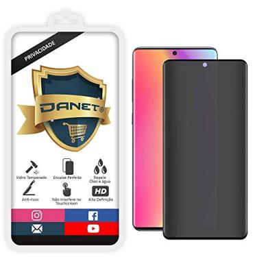 Imagem de Pel�cula De Privacidade Vidro Temperado Para Samsung Galaxy S20 com Tela de 6.2 Prote��o Anti Impacto E Curioso Top Spy Premium - Danet
