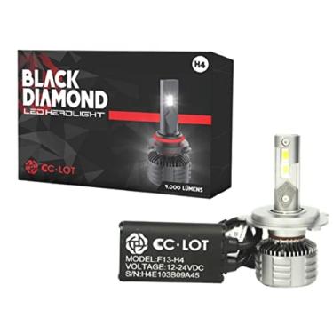 Imagem de Kit Lâmpada Ultra LED Black Diamond F13-H1 Cc-lot 6000K 9000Lm JR8 - JH0CCLOTBDH1