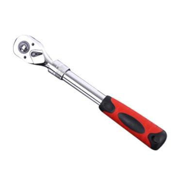 Imagem de Chave catraca de soquete ajustável de 72 dentes, chave de catraca extensível de 3,5 cm, chave de torque de liberação rápida, tamanho compacto