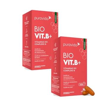 Imagem de Kit 2x BIO VIT B+Vitaminas do Complexo B (30 Capsúlas) - PuraVida