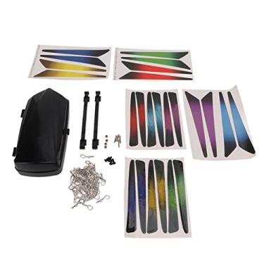 Imagem de Luggage Storage Box, Upgrade RC Car Roof Trunk Luggage Suitcase with RC Car Shell Buckle for 1/10 1/8 RC Car