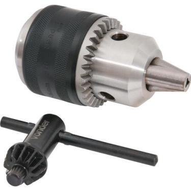Imagem de Mandril profissional 3,1-16,0mm cone b-16 chave vdc3 Vonder
