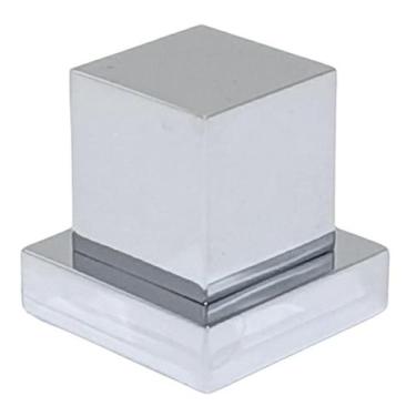 Imagem de Acabamento Registro Volante Quadrado P/ Docol Metal Cromado - Montelar