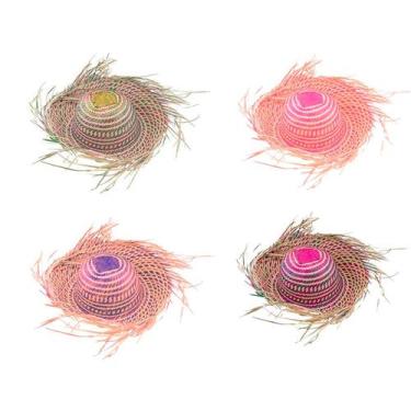 Imagem de Chapéu de Palha Tremendão - Cores Sortidas - 1 unidade - Rizzo - Casa 