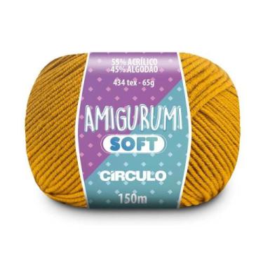 Imagem de 01 Novelo Fio Amigurumi Soft - Artesanato Em Crochê - Circulo, 7069, M