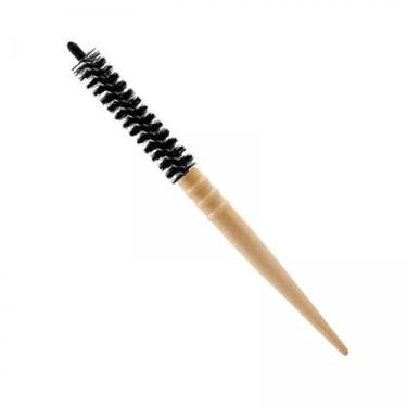 Imagem de Zialofi Mini Escova de Cabelo Redonda com Cerdas de Nylon para Secagem com Secador, 2 peças