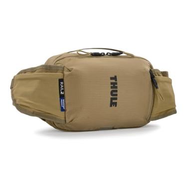 Imagem de Thule Rail Hip Pack 2L – Bolso para celular macio com zíper – Bolsos laterais para carregar 2 garrafas de água – Bolsos elásticos externos – Bolsos internos para organização – Detalhes refletivos e