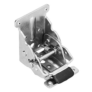 Imagem de Mavaol Dobradiça dobrável com travamento automático, rotação de 120°, liga de alumínio, economia de espaço, resistente, fácil instalação, para móveis, portas, janelas, armários