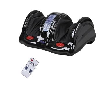 Imagem de Máquina de Massagem de Pés Shiatsu com Controle Remoto, Amassando e Rolando Massageadores de Casa para Pés, Tornozelo, Panturrilha, Perna, Presente para Homens, Mulheres