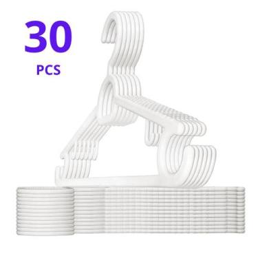 Imagem de Cabide Kit Com 30 Unidades Reforçado Adulto Resistente Qualidade Premi