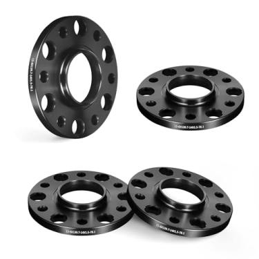 Imagem de EVIL ENERGY Espaçadores de roda 6 x 5,5 15 mm compatíveis com Chevy Silverado 1500 2019-2021, 6x139,7 mm Hubcentric com aba 6 terminais 78,1 mm furo do cubo não equipado com parafusos preto