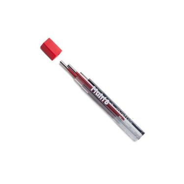 Imagem de Tubo Mina Grafite Multi8 0.2Mm Hb Pentel Escolha a Cor, VERMELHO