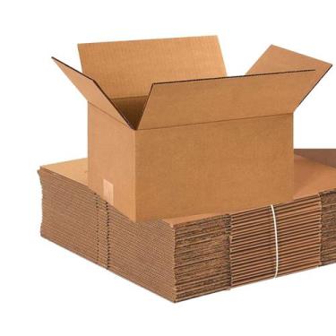 Imagem de Caixas de envio BOX USA Small 12x9x6cm, pacote com 100
