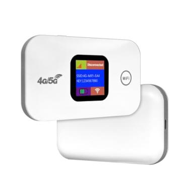 Imagem de Bewinner 4G 5G Mobile WiFi Hotspot, até 300 Mbps de Hotspot Móvel, Conecte até 10 Dispositivos para Acampamentos de Viagens de Negócios, B1/3/5/40, Com Slot para Cartão SIM