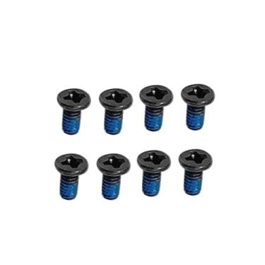 Imagem de HSSDTECH Parafusos de capa de base inferior inferior pretos de substituição para DELL G5 5590 G7 7790 Parafusos de caixa inferior