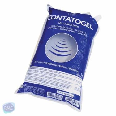 Imagem de Gel Clinico Contato Condutor Ultrassom Incolor 5kg Bag Contatogel RMC 