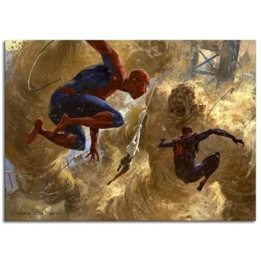 Imagem de 093 Sandman Wall Art Artstration Canvas Prints Miles Poster For Home Conjunto de 1 Decorações Noframed 81.3 cm x 61.0 cm