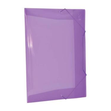 Imagem de Pasta A/Elast Plast Line Pequena Lilas Dac