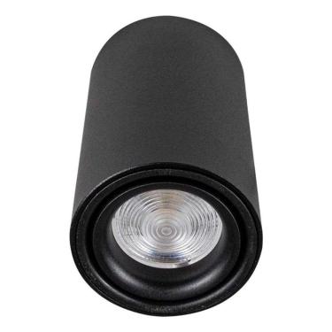 Imagem de Spot Led Sobrepor Dot 10w 3000k Preto - Bella