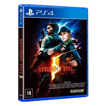 Imagem de Jogo Resident Evil 5, PS4 - CP000022PS4-Unissex