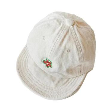 Imagem de Boné Infantil Rosa Bege Para Meninas E Preto Para Meninos, Boné De Bei